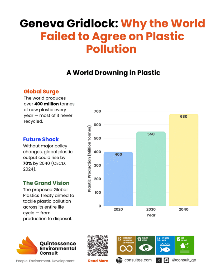 Why The Global Plastics Treaty Failed and What it Means for Nigeria Why The Global Plastics Treaty Failed and What it Means for Nigeria