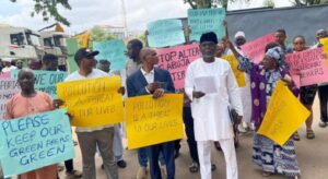 Green Areas Protest in Zone 6Abuja